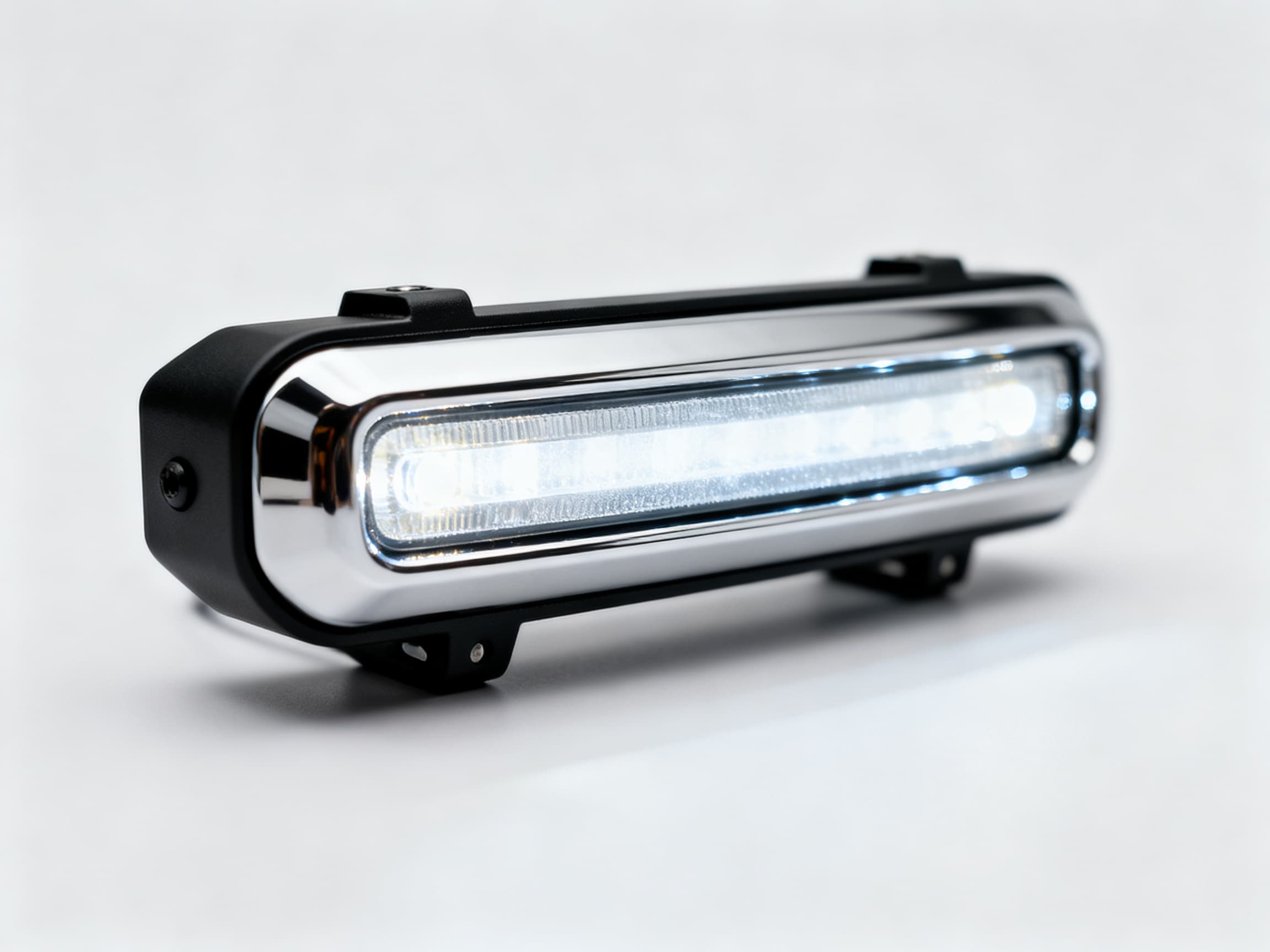Truck grille insert DRL LED light bar